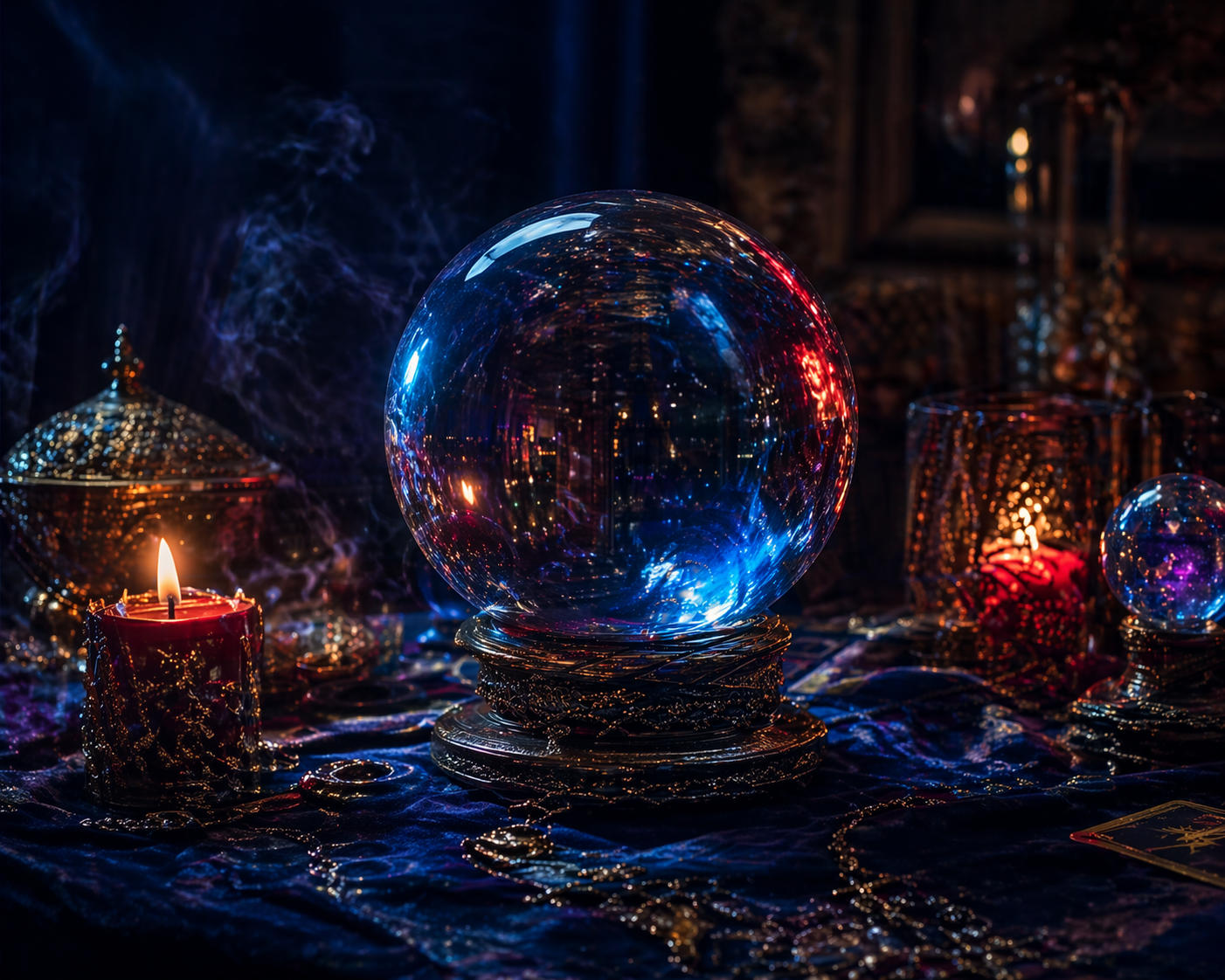 Boule de cristal pour la guidance spirituelle